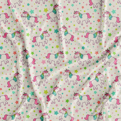 Baby Kids Printed Fabric