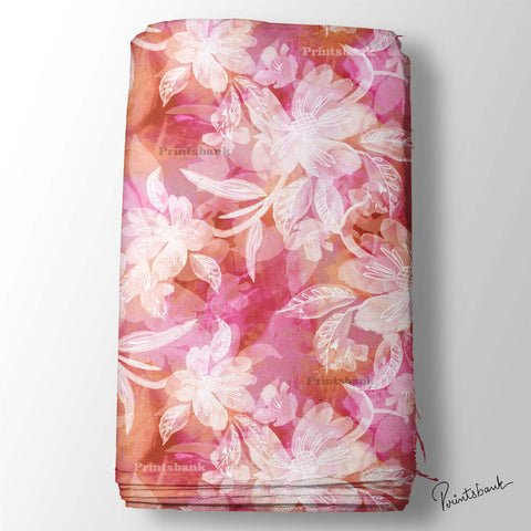 Floral Digital Printed Fabric Wholesaler