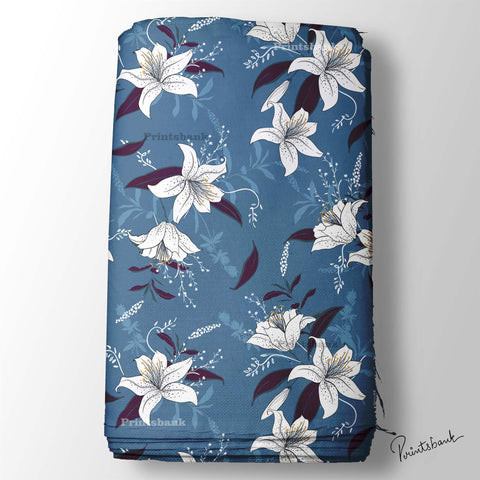 Floral Digital Printed Fabric Wholesaler