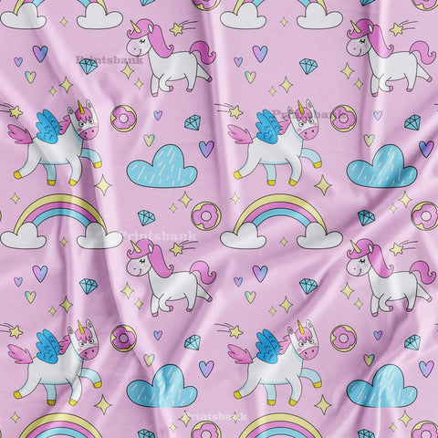Baby Kids Printed Fabric