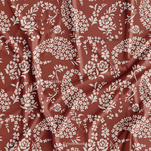 Printed fabric for Anarkali Suit Kurti
