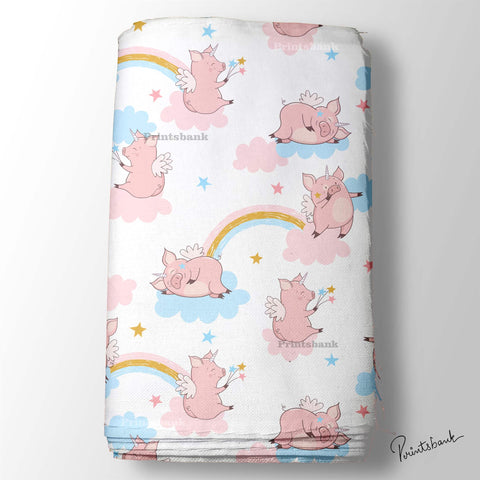 Kid's Digital Printed Fabric For Baby Garment Manufacturer