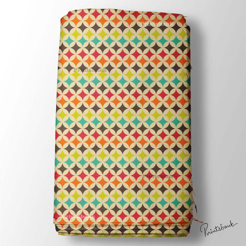 Geometrical Print fabric