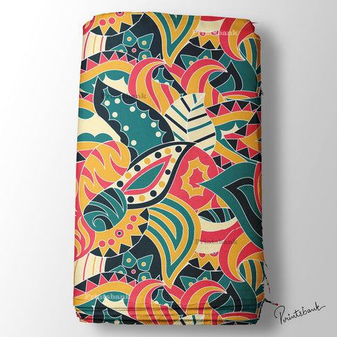 Zara Abstract Fabric Wholesale Online India