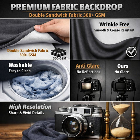 Artistic living Room fabric foldable Backdrop Background