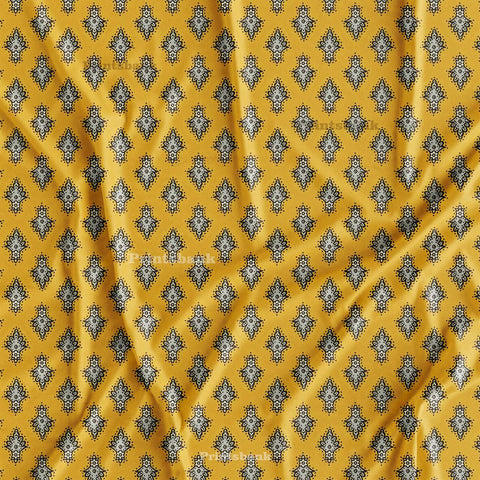 motif Ikat Print fabric