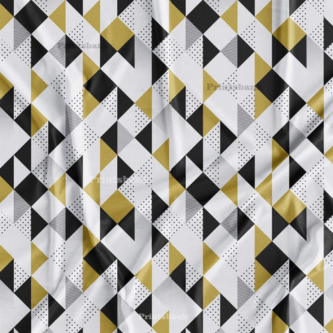 Geometrical Print fabric