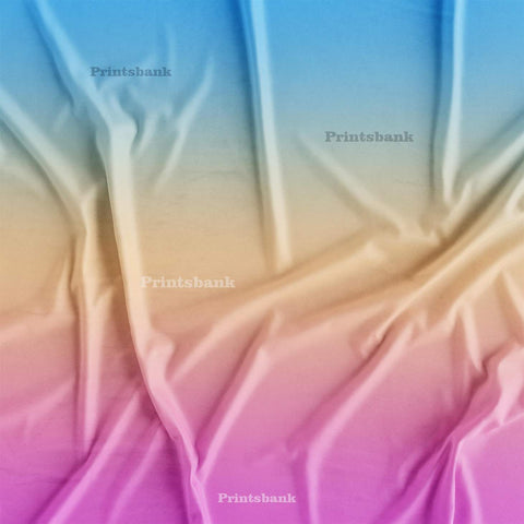 SALE! Digital Printed Bright Silk Satin Kurti, Gown, Top, Cord-Set Multipurpose Fabric