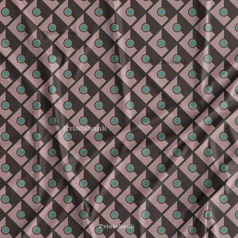 Geometrical Print fabric