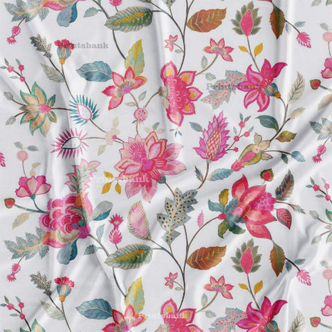 Vintage Floral leaf Fabric Wholesale