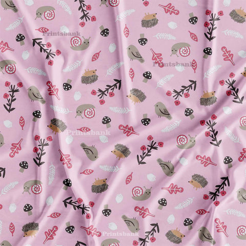 Baby Kids Printed Fabric