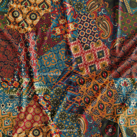 Paisley Print Fabric Wholesale