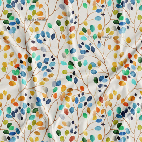 Floral Designer Printed Cloth fabric Material Wholesale