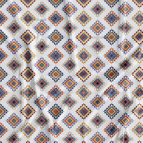 Latest Ikat Printed Fabric