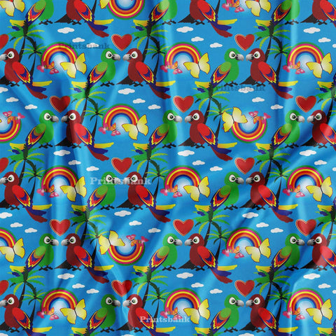 Baby Kids Printed Fabric
