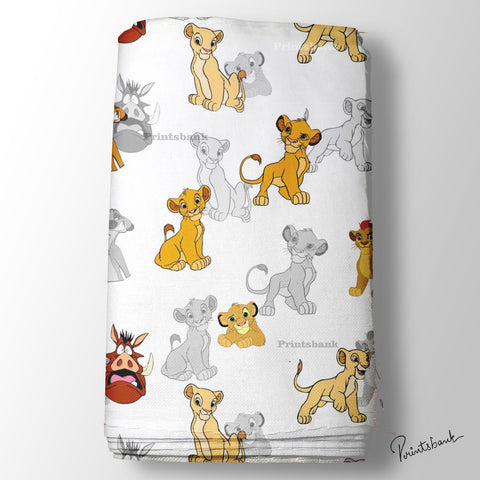 Semi Cotton Kids Fabric in Sale Multipurpose