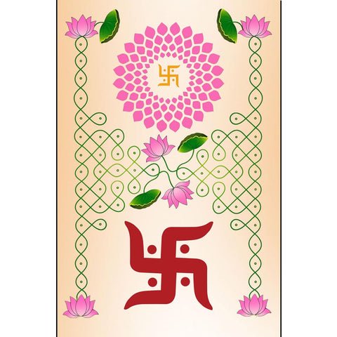 Trending Subh Labh Swastik Hanging for Events