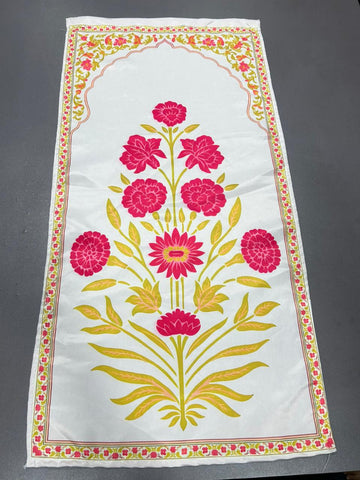 Haldi Event Motif Satin Printed Hanging