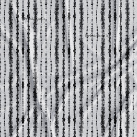 Dark Tie & Dye Abstract Digital Printed Fabric For Boutique Material Online 41