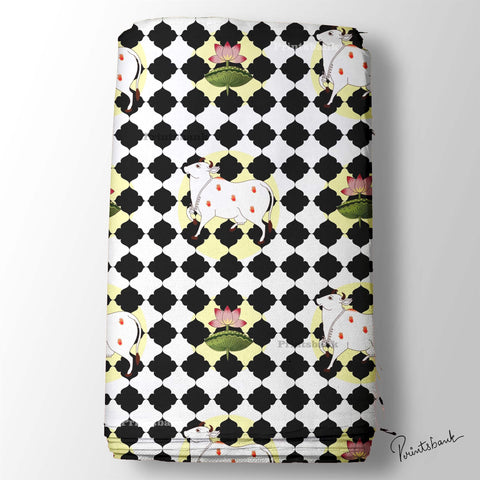 Wholesale Pichwai Printed Fabric Cloth