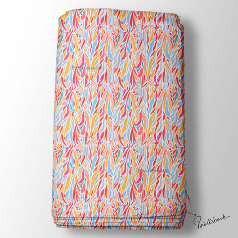 Abstract Printed Fabric