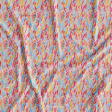 Abstract Printed Fabric