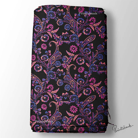 Paisley Printed fabric wholesale manufacturer