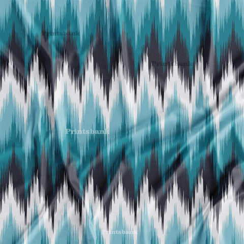 Ikat Printed Fabric Wholesale Online