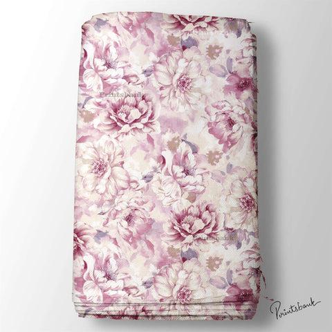 Digital Printed Floral Fabric wholesale