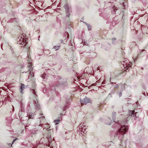 Digital Printed Floral Fabric wholesale