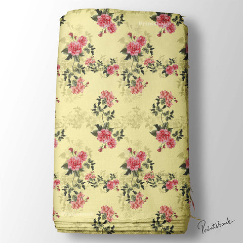 Floral Printed Fabric