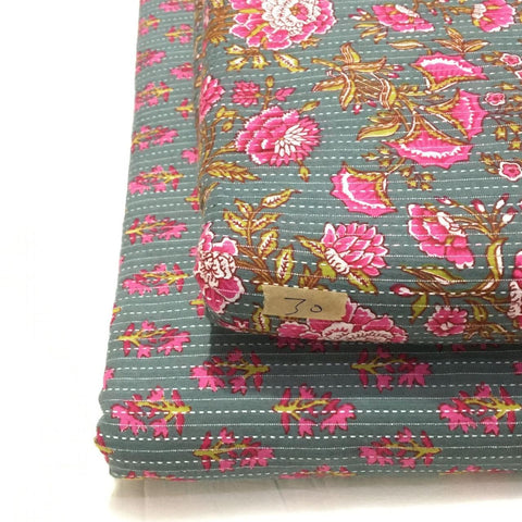 OFFER! 100% Pure Cotton Doria Work Digital Fabric Top & Bottom Set