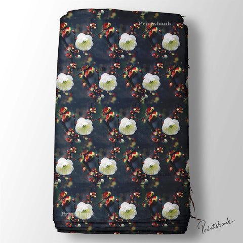 Floral Printed Fabric