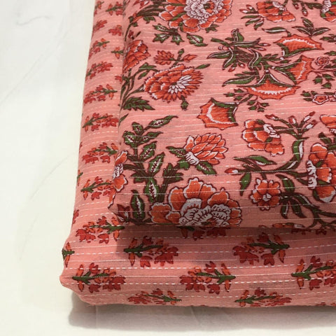 OFFER! 100% Pure Cotton Doria Work Digital Fabric Top & Bottom Set