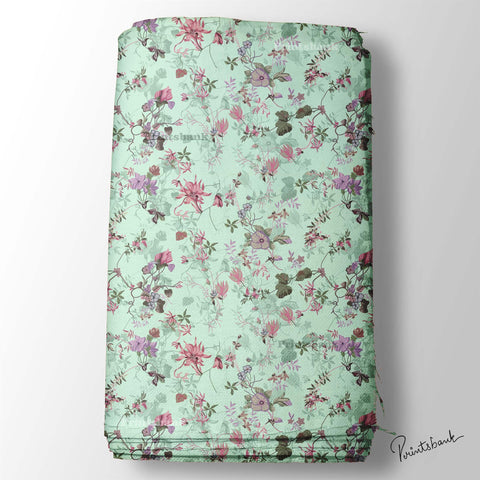 Floral Printed Fabric