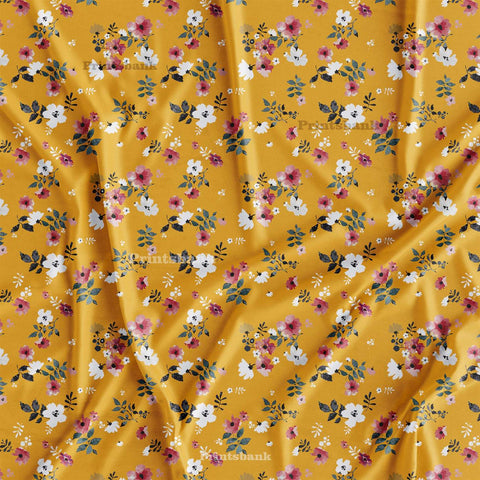 Floral Printed Fabric
