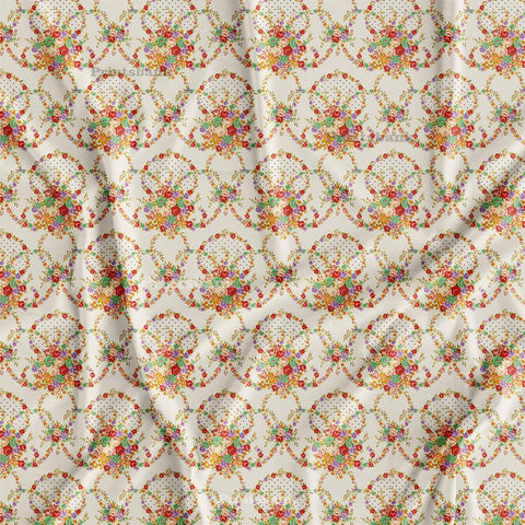 Floral Printed Fabric