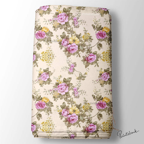 Vintage Floral leaf Fabric Wholesale