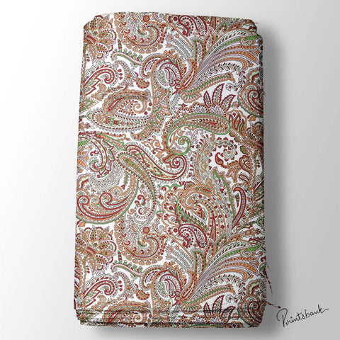 Paisley Print Fabric Wholesale