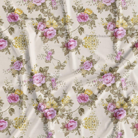 Vintage Floral leaf Fabric Wholesale