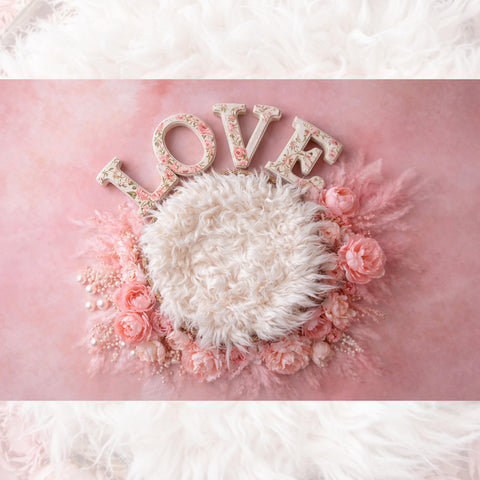 LOVE Pink Floordrop