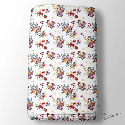 Floral Printed Fabric