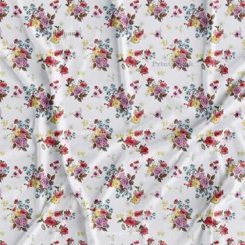 Floral Printed Fabric
