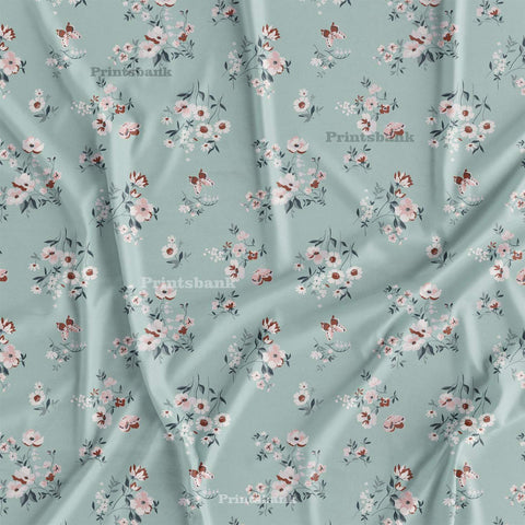 Floral Printed Fabric