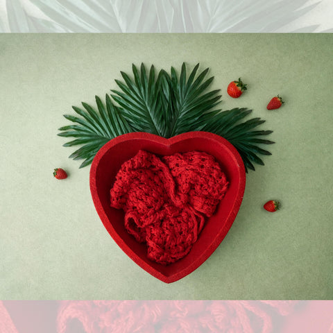 Velvet Strawberry Floor drop