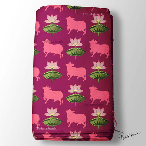 Pichwai printed Fabric wholesale Manufacturer