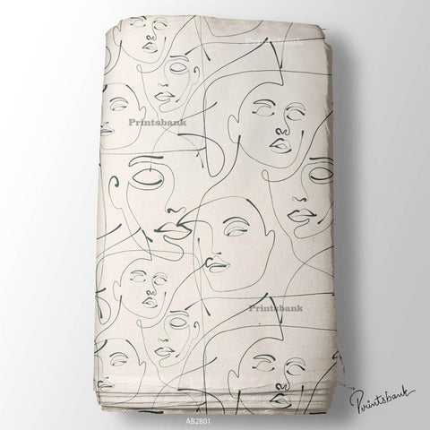Abstract Digital Printed Fabric Manufacturer