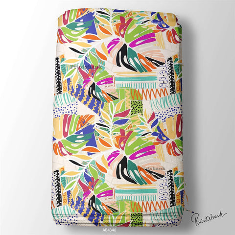 Wholesale abstract Printed Fabric in Surat