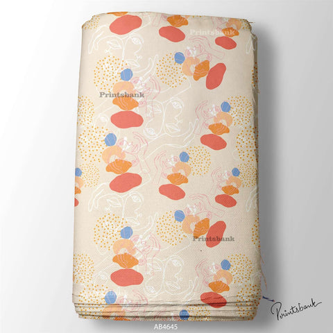 Abstract Fabric For Dresses