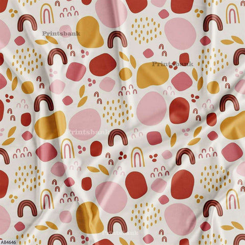 Abstract Fabric For Dresses